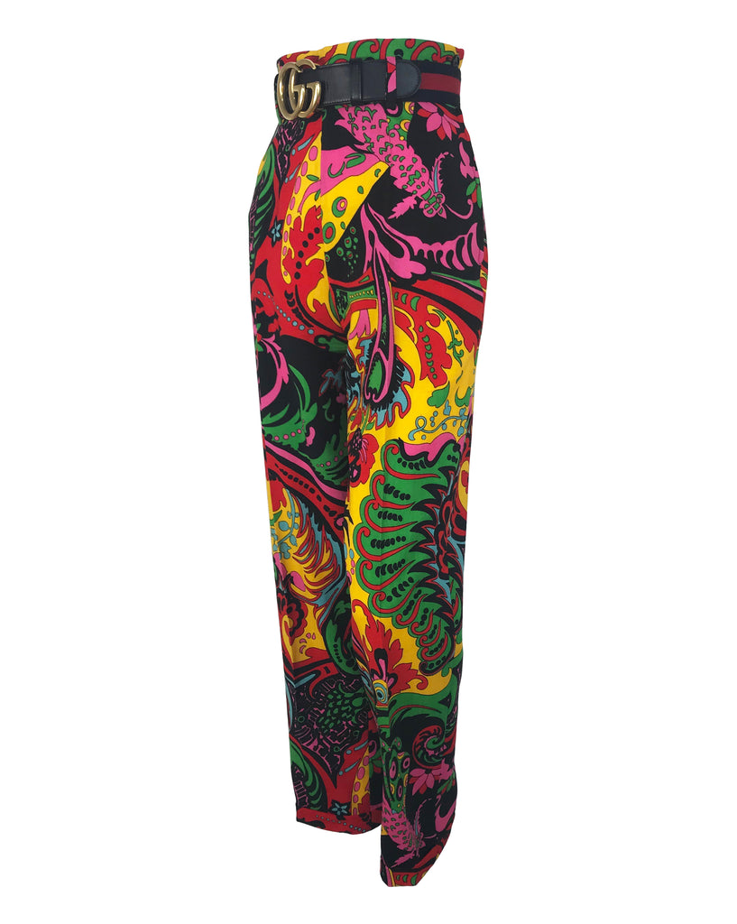Fruit Vintage Moschino Rare 1990s Psychedelic Print Pants