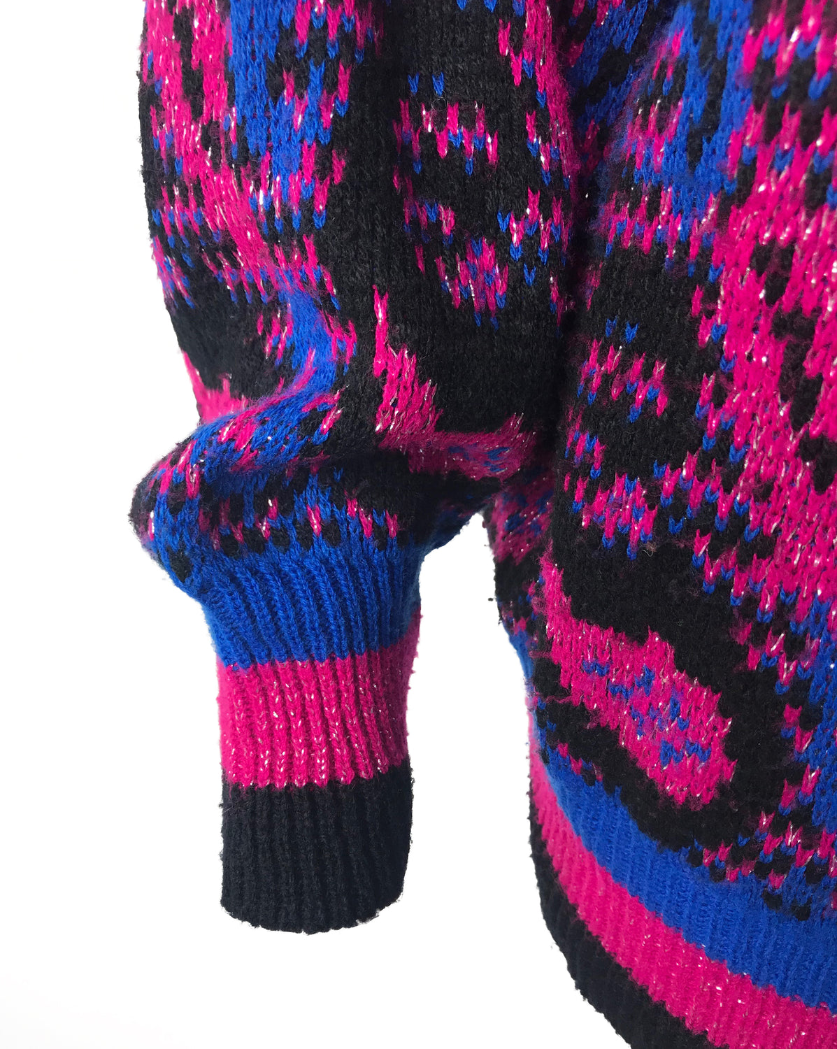 Merrivale 1980s Paisley Sweater