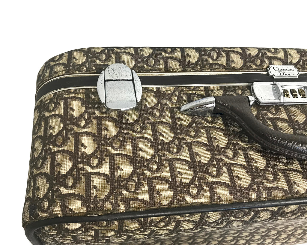 Fruit Vintage Christian Dior Rare 1970s Carry-On Suitcase