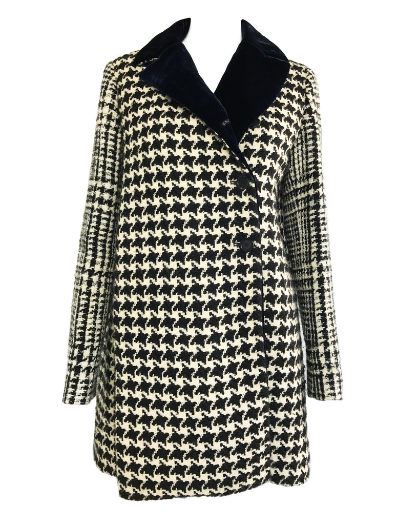 Fruit Vintage Christian Dior Houndstooth Coat by Raf Simons