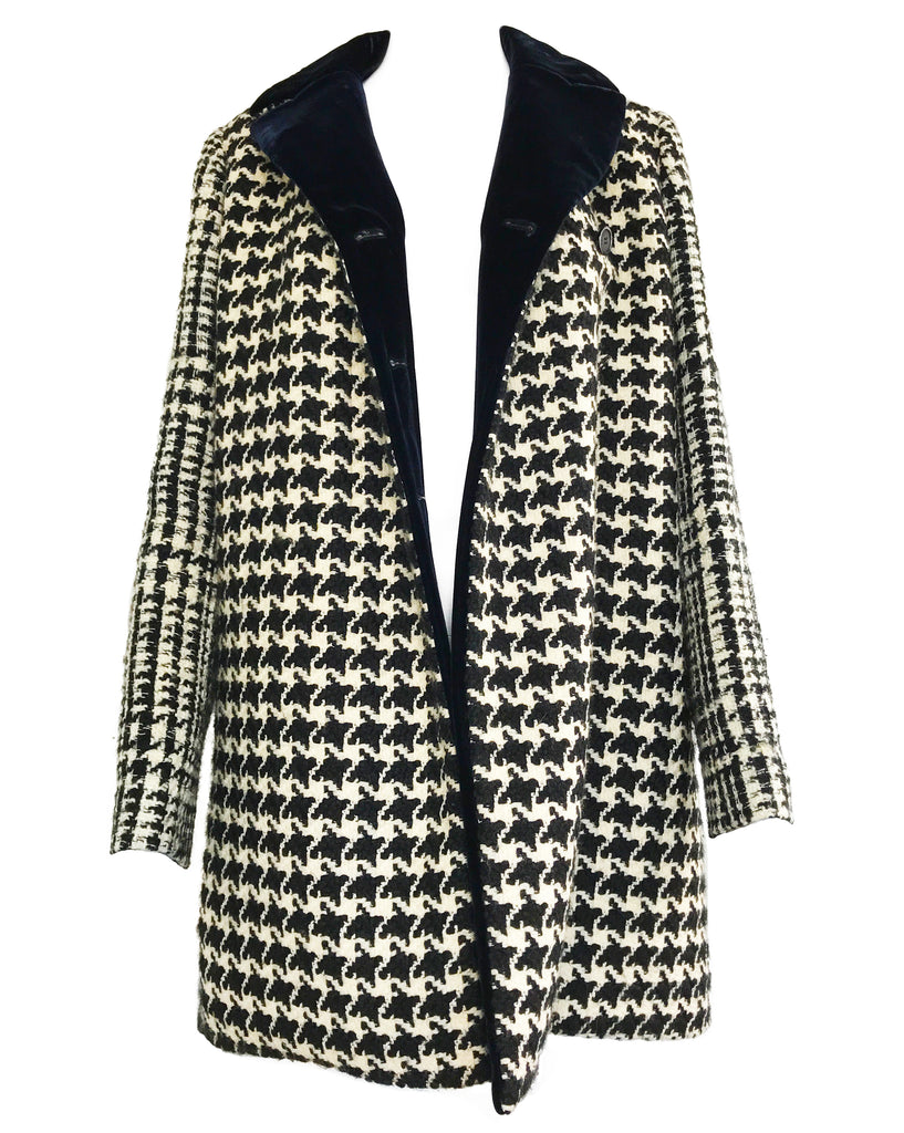 Fruit Vintage Christian Dior Houndstooth Coat by Raf Simons