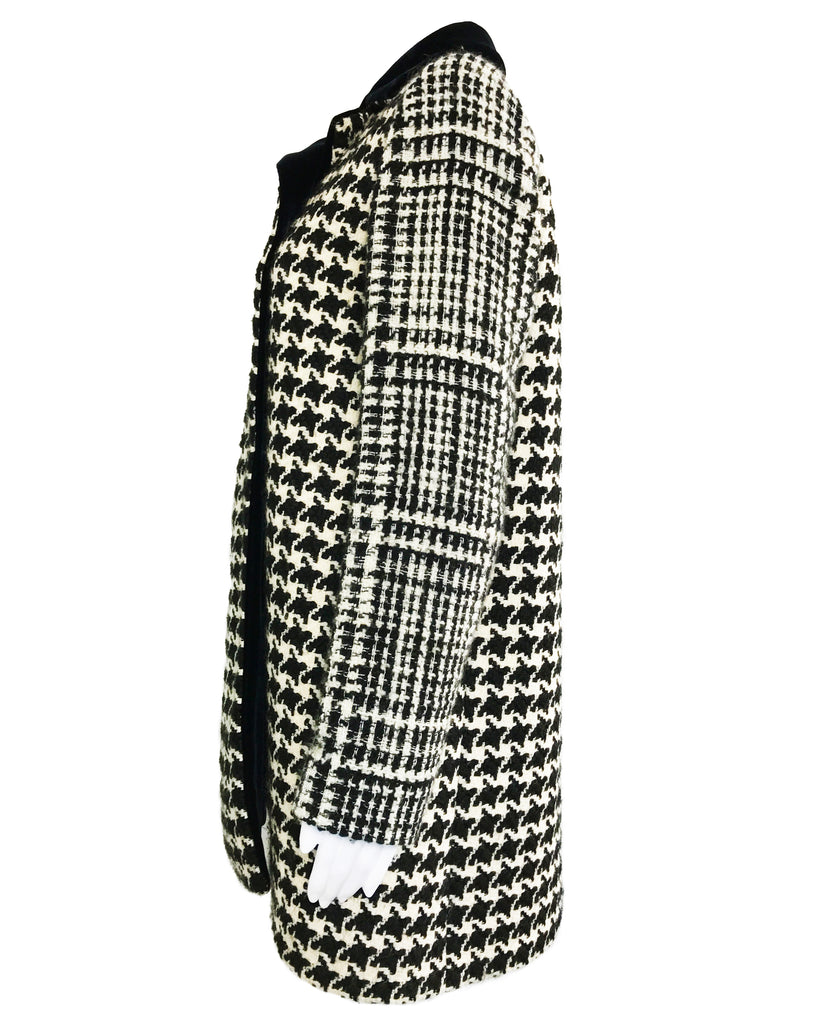 Fruit Vintage Christian Dior Houndstooth Coat by Raf Simons