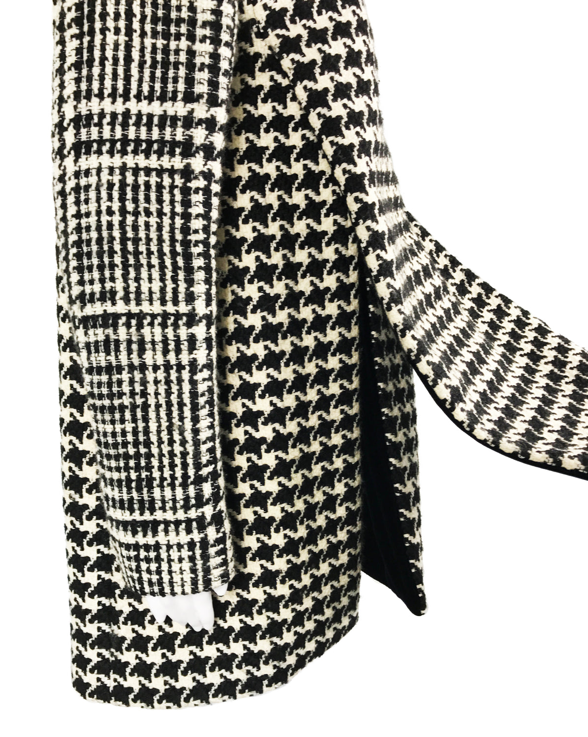 Fruit Vintage Christian Dior Houndstooth Coat by Raf Simons