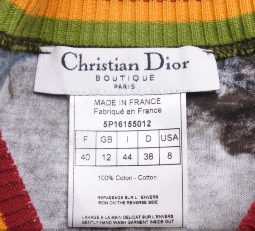 Christian Dior 'DIOR LOVE' Logo Tank