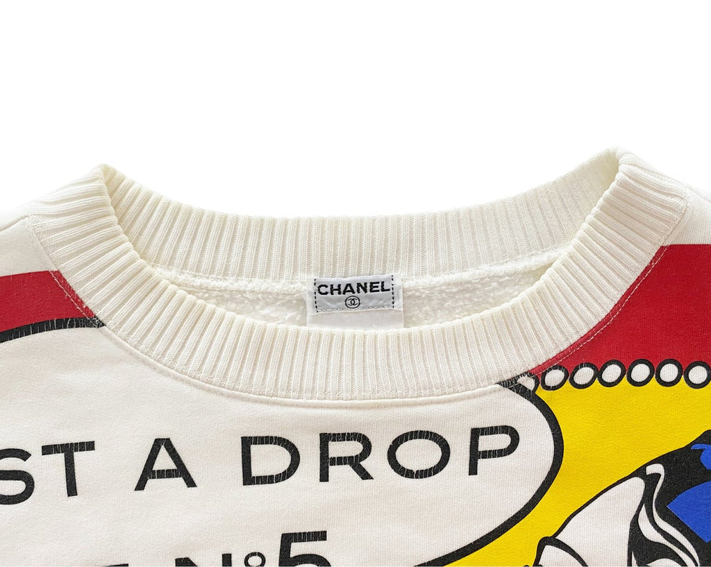 chanel no 5 sweatshirt