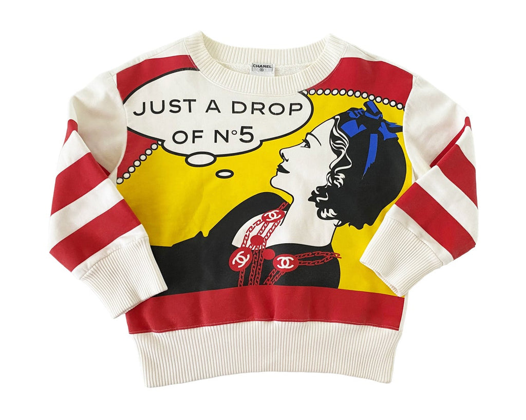 chanel no 5 sweatshirt