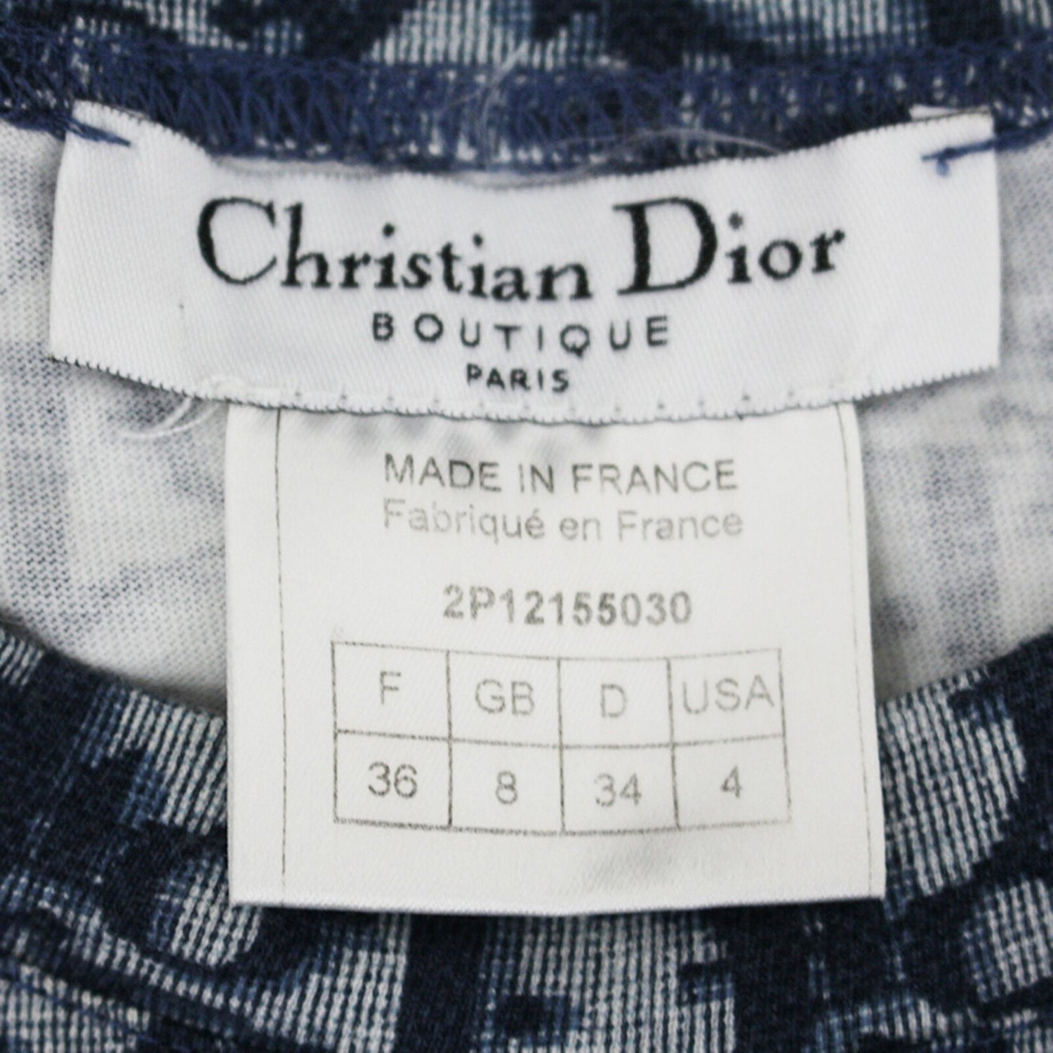 Fruit Vintage Christian Dior Navy Monogram logo trotter/oblique print tank top from the early 2000s designed by John Galliano, a Christian Dior collectors dream.