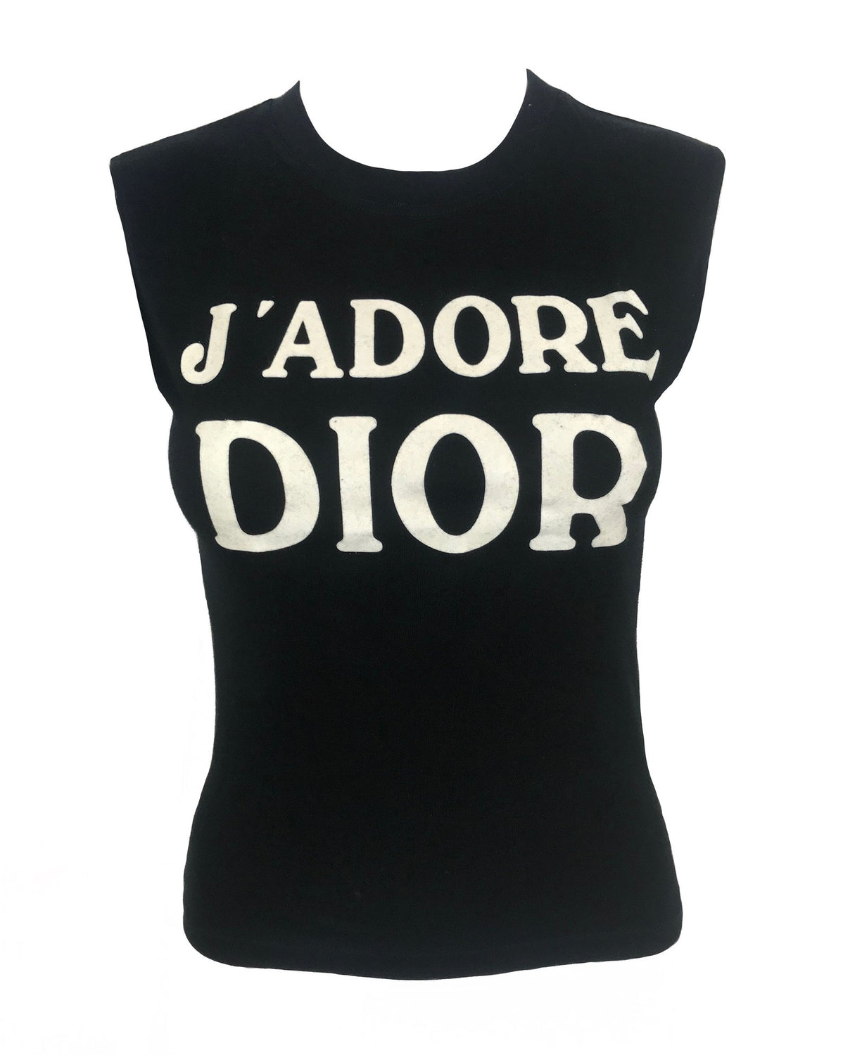 Fruit Vintage Christian Dior J'adore Dior logo monogram tank by John Galliano, this classic tank is one of those iconic pieces that simply never dates, as seen on Sex and the City and Khloe Kardashian.