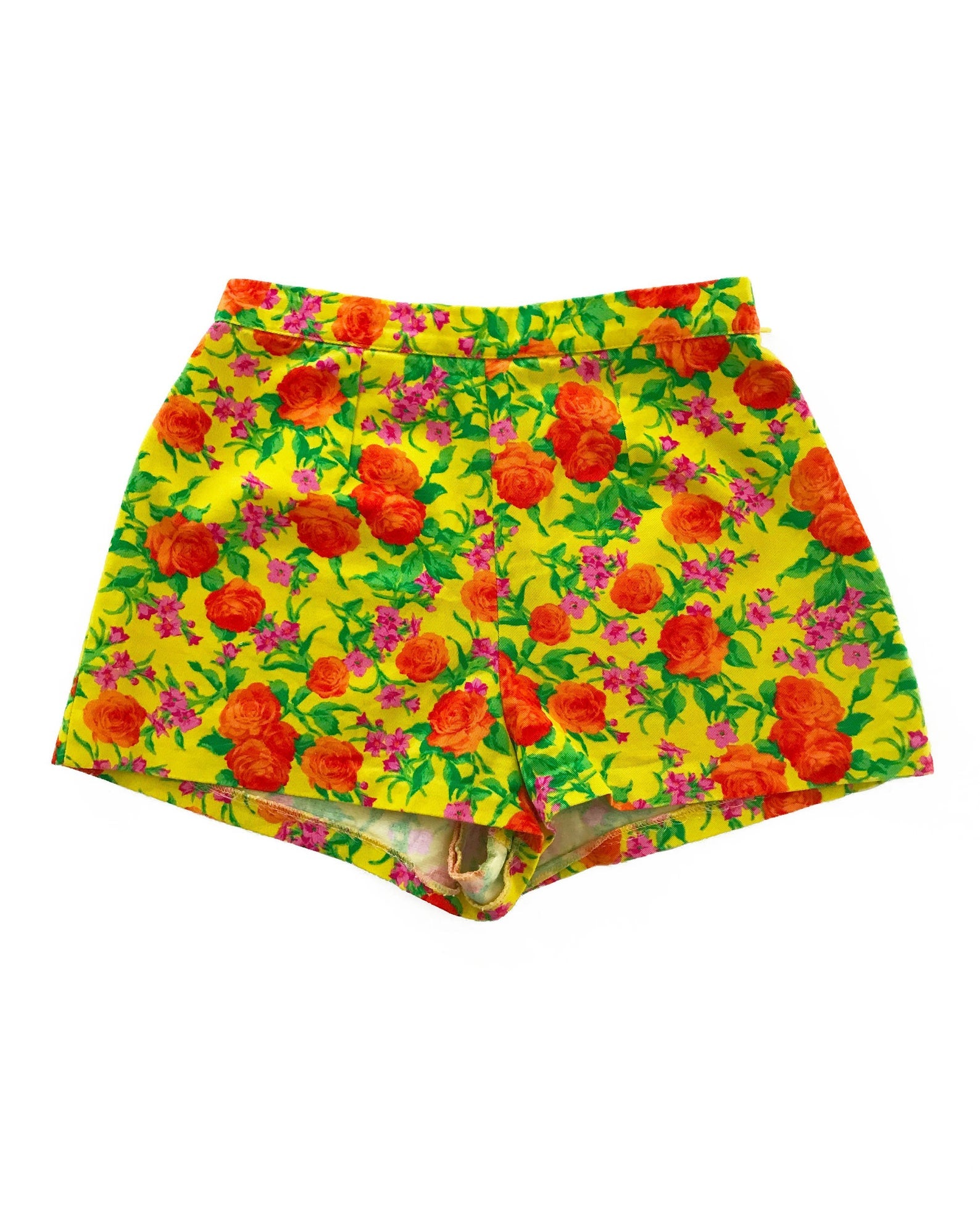 Versus Versace Floral Print Shorts – FRUIT Vintage