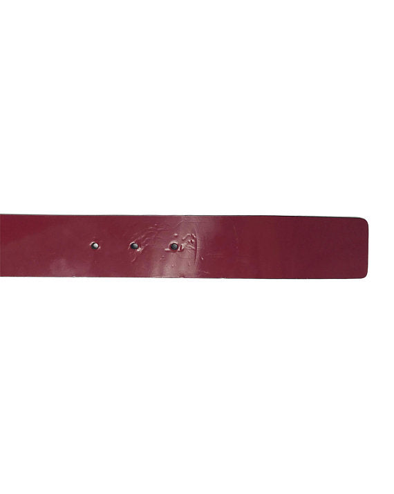 Fruit Vintage 1990s Gucci Red Patent Leather belt with a acrylic double G Logo Monogram Buckle.