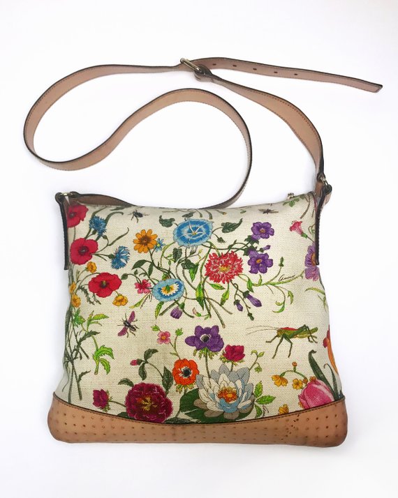 Gucci Gucci Flora vintage plastic bag from the 70s-80S Red ref