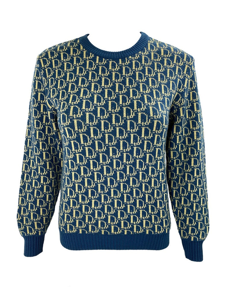Christian Dior Logo Knit Sweater